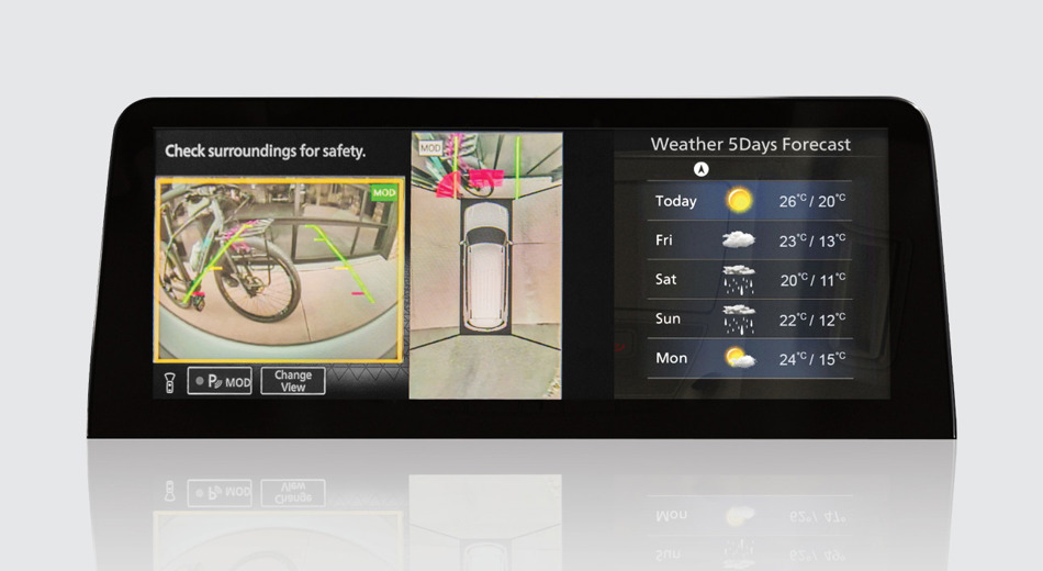 Patrol Y62 AVM with Moving Object Detection & Off-Road Mode