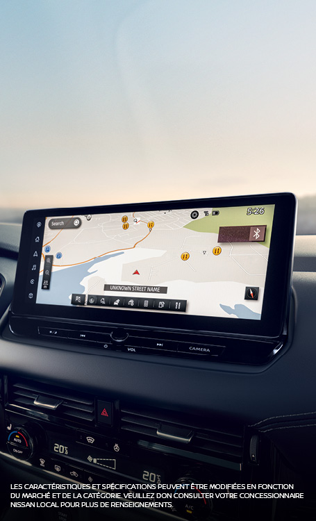 Qashqai Dash Touch screen
